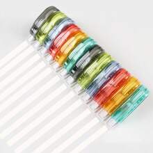 12/6 Transparent Macaron Color Correction Tape, Large Capacity, Smooth Continuous, Strong Coverage, Student Classroom Homework Correction, Office Note Correction, Ledger Decoration Highly Attractive Stationery Set - Multicolor - View 9