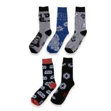 Cerdá Disney Star Wars Unisex Adult Socks Pack - 12 Pairs Of Soft And Stretchy Cotton Blend Socks, Darth Vader, R2-D2 And Stormtrooper Designs, Back To School - Option 5 - View 3