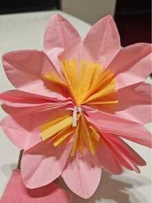 2/6/12/18/24pcs Exquisite Bright Colored Paper Daisy Shaped Decorative Balls, Theme Party Backdrop Decor, Suitable For Bridal Shower, Birthday Celebration, Holiday Celebration, Wedding, Baby Shower - Multicolor - View 12