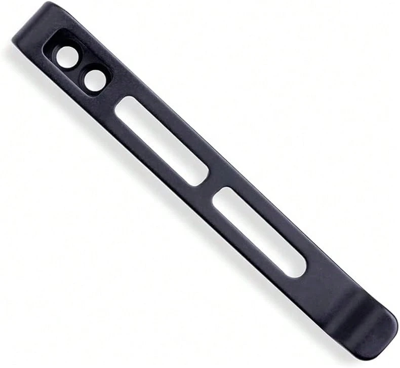 CIVIVI Deep Carry Pocket Clip For Knives,Recessed Screw Hole Design, NO Screws Included CA-06A (Black) - ColorA - View 1