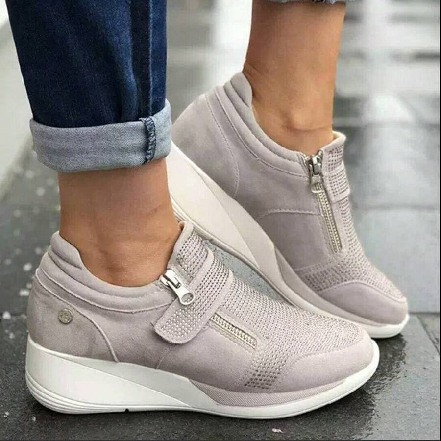 Women Field Sport Shoes - Beige - View 1