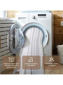 Cortinas para baño, resistente al moho y al agua, lavable, incluye 12 ganchos, apta para bañeras y cuartos de ducha, tamaño 180 cm x 180 cm (disponible en blanco y negro) - Blanco - Ver 8