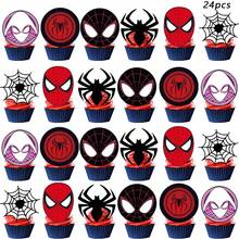 25pcs Cake Topper,Cupcake Toppers, Birthday Decorations, Theme Party Supplies, Cake Decorations, Birthday Party Decorations - Cartoon - View 9