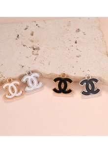 Rhinestone Crystal Pendant Charms, Suitable For DIY Jewelry Making, Shiny Aluminum Alloy Decorative Pendants, Can Be Used For Bracelets, Necklaces, Earrings, Keychains And Handmade Accessories. - Multicolor - View 10