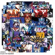 50pcs High Definition Poster Stickers Laptop Phone Case Keyboard Decoration Waterproof Decals - Multicolor - View 1