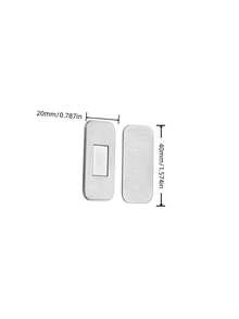 4 paia di fermi magnetici ultra sottili per armadi, magneti per ante senza foratura con nastro biadesivo forte, fermi magnetici nascosti per porte pesanti per cucina, armadio, cassetto, porta scorrevole - Multicolore - Visualizzare 11