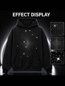 12pcs Hot-Stamping Rhinestone Patches, Crystal Heat Transfer Sequins Applique, Suitable For Clothing Handmade DIY Decoration - SG-128 - View 5