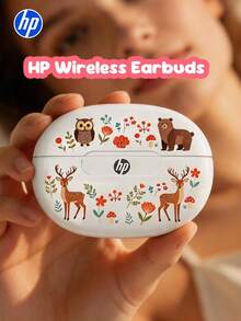 HP Wireless Earbuds,BT Headpones With USB-C For Fast Charging & ANC And ENC Noise Canceling Technology For Sports Music Women's Gift Creative Holiday Gift,Gaming Earphone - View 2
