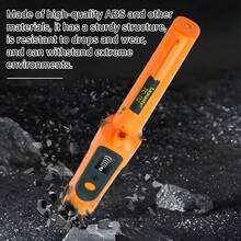 TC-112 Professional Handheld Metal Detector, IP68 Waterproof, 360° Side Scan And Underwater Detection, High Sensitivity, Audio/Vibration Dual Modes, Lightweight And Durable Plastic Design, Suitable For Treasure Hunting, Beach, Pool, Lake (Battery Not Included), Metal Detector, Lake Exploration, Beach Treasure Hunting, Ergonomic Design, High-Quality Electronic Product - A - View 6