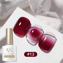 MISS MIANEL 10ML/件 2026新款粉色美白冰透裸粉果凍凝膠指甲油，紅色可愛熱門腮紅肌肉語言粉色亮片凝膠指甲油，夏季美甲用品，UV LED燈美甲 - 彩色 - 查看 25