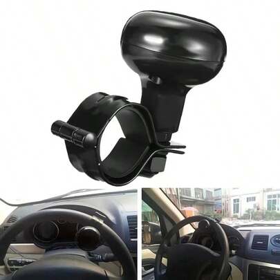 1PC Universal Car Duty Anti Slip Steering Wheel Cover Spinner Knob Handle Booster Grip Protective Auxiliary Ball