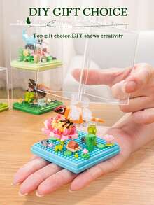 Juguetes de Bloques de Construcción 3D Divertidos Serie Mundo de Insectos Educación Temprana Rompecabezas Dibujos Animados Regalo de Cumpleaños de Alta Calidad - Multicolor - Ver 5
