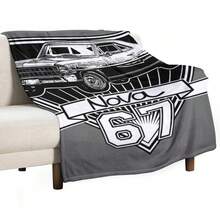 1967 Nova Throw Blanket Summer Beddings Bed Fashionable Flannels Extra Large Throw Blankets - Black - View 10