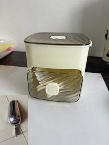 48格超大冰格/模具，双层塑料冰箱储物托盘，带易推拉盖 - 双层便携设计，包含硅胶托盘，耐用塑料材质，用于制作冷冻小吃和饮料，是夏季饮品和冷饮的理想之选 - 完美制作水果冰块，必备厨房配件，白色和绿色，圣诞节、感恩节礼物，可手动DIY制作冰块 - 彩色 - 查看 16