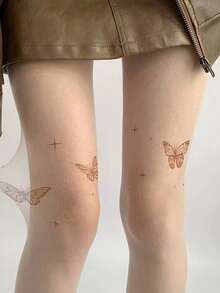 Pure And Sexy Anti-Snag Silk Stockings For Women, Suitable For Spring And Autumn - Multicolor - View 3