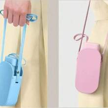 膠囊折疊遮陽傘，迷你便攜輕巧防紫外線遮陽傘，適合戶外旅行與日常使用 - 淡雅芬芳圓五折晴雨傘 - 查看 15