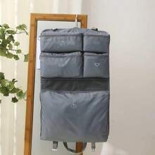 7合1掛式旅行收納袋，多隔層可折疊行李收納袋，適用於衣物、內衣、襪子、盥洗用品、旅行行李箱配件 - 查看 13