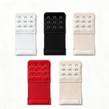 Elastic Bra Extender, Adjustable Comfort, 3-Hook Design - Multicolor - View 2