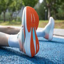 XTEP 2000G 3rd Generation Men's New Breathable Sports Shoes, Shock-Absorbing Running Shoes For Workout - White/Blue Orange - View 5