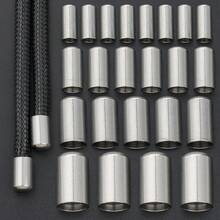 15pcs Stainless Steel Rope End Caps Round Head Cap DIY Jewelry Making End Caps Leather Cord Braided Rope End Plugs Multi-Size Options Suitable For DIY Bracelet Necklace Cord End Fixing Buckles Beaded Basic Assembly Accessories Jewelry Connector Rope And Shoe Accessories Materials DIY Jewelry Making Rope End Accessories - Drawstring Hat - View 8