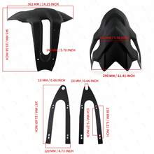 Motorcycle Rear Fender Wheel Cover Mudguard Bracket Splash Guard, Suitable For Square Flat Front Fork Tires, 14-18 Inch Hubs - Fender - View 2