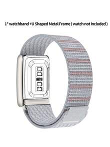 尼龍錶帶，相容於 WHOOP5.0/MG Sport - ECG 心率監測器錶帶，可調節柔軟舒適透氣彈性替換腕帶，5.0 配件 - 彩色 - 查看 25