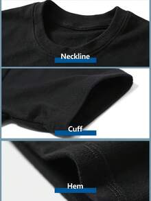 Women T-Shirts - 黑色 - 查看 2