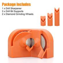 Electric Drill Bit Sharpener Multifunction Scissor/Knife Drill Sharpening Tool - Orange - View 7