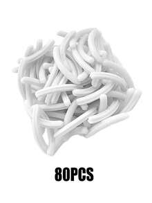 Eyelash Curler Refill Pads, 200pcs/100pcs/50pcs/20pcs, Soft Rubber Material, Suitable For Universal Eyelash Curlers (White) - White - View 19