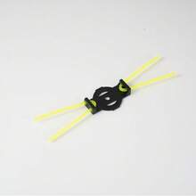 10pcs/Set Home Electric Weeder Replacement Mower Head, No-Disassembly Nylon Trimmer Line, Wear-Resistant Garden Tool Accessories, Suitable For Home And Farm Weeding, Cleaning Stone Crevice Weeds, With Fastening Accessories, Mower Set - Multicolor - View 4