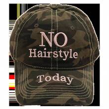 1pc New Korean Style Personalized Letter Camouflage Embroidered Baseball Cap, Small Face Effect, Fashion Casual Versatile Streetwear Cap For Women - Multicolor - View 5