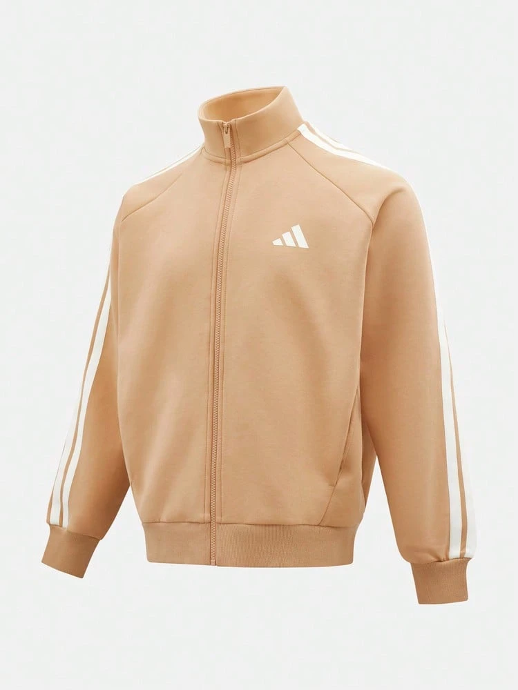 Adidas Men's ST SPORTS KN TT Knit Jacket KC2847 - Brown - View 1
