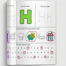 1pc Nurturing Intelligence: Engaging Children With Alphabet Books For Cognitive Development - Alphabet - View 7