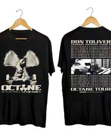 Don Toliver Octane Tour 2026 T Shirt All Size S-5XL (Reprint) - Black - View 1