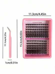 Hot Selling Individual Cluster Lashes, Mixed Multi-Length Segment Eyelashes - View 6