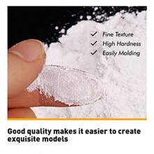 5 LB Plaster Of Paris, Hand Mold Casting Kit Powder, Gypsum Cement, Pottery And Ceramic Plaster Powder For Crafts, Sculpture, Diorama And Home Decor - White - View 6