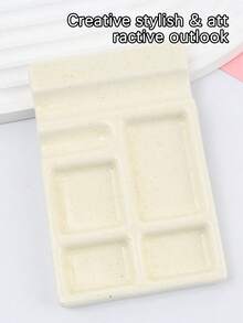 Ceramic Palette: All-In-One Multifunctional Ceramic Nail Art Palette-Neat And Comfortable To Use - Multicolor - View 6