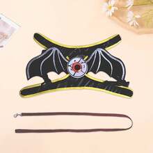 1pc Halloween Bat Costume For Cats And Dogs, New Bat Eye Pet Halloween Outfit, Pet Supplies - Multicolor - View 8