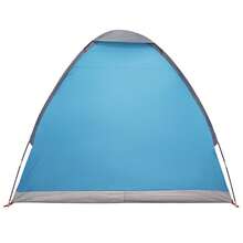 Blue Polyester Tent 190x140x105cm Camping Tent Sleeping Cabin Water Resistant Fabric Ventilation Window Hiking Travel Festival Backpacking Picnic Nature Forest Outdoor Night Holiday Adventure Weekend Trip - C - View 5
