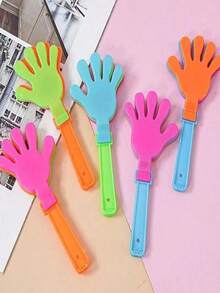 Clappers, Suitable For Holiday, Birthday Party Gifts And Supplies, Applicable For Christmas Party, Christmas Gifts, New Year Gifts, Christmas Stocking Fillers, Holiday Celebrations, Plastic Party Clappers, Bringing You Joy And Excitement - Multicolor - View 8
