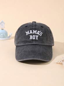 Topi Baseball Bordir "Mom's Treasure" Terlaris, Dapat Diatur Ukurannya, Desain Perlindungan UV, Cocok untuk Aktivitas Sehari-hari dan Luar Ruangan. - Hitam - View 10