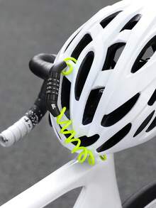 WEST BIKING 1.5m Bicycle Helmet Lock Combination Steel Cable Lock Portable Mini Zinc Alloy Keyless Anti-Theft Lock Scratch-Resistant Rust-Proof Thin Lock Head Suitable For Mountain Bike Road Bike Helmet Lock - Multicolor - View 9
