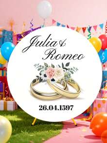 Fondo redondo personalizable (soporte no incluido), patrón/logo/texto imprimible, duradero, adecuado para bodas, fiestas de cumpleaños, bautizos, accesorios de cabina fotográfica y decoración de fiestas, diseño redondo moderno, textura suave, fondo redondo - Multicolor - Ver 4