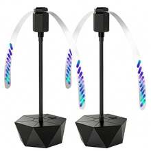 Kipas Pengusir Lalat Meja 2pcs/4pcs, Kipas Pengusir Lalat Bilah Lembut Berkinerja Tinggi, Kipas Pengusir Lalat Elektrik Portabel yang Dapat Dilipat dan Ditarik, Cocok untuk Piknik, BBQ, Menjaga Kebersihan Makanan - MultiWarna - View 4