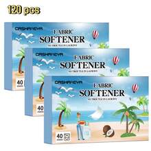 1 Box 40pcs Coconut Scented Fabric Softener Sheets, Laundry Softener, Long-Lasting Fragrance, Soften Clothes, Deodorizing Aromatic Laundry Sheets, Fragrance Sheets, Coconut Scent, Laundry Essential - Coconut Smoothie Sheets - View 10