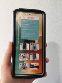 1pc Universal 6.9 Inch Waterproof Phone Case, Touch Screen With Stand, Shockproof And Anti-Drop, Suitable For All Smartphones, Perfect Gift For Water Sports Enthusiasts, Suitable For Swimming Pool, Ocean Diving, Pool Party - Multicolor - View 8