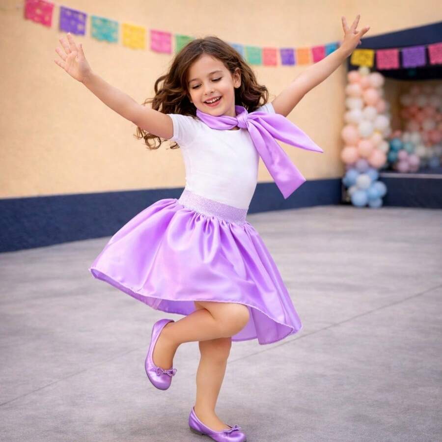 Tween Girls Skirts - Lilac Purple - View 1