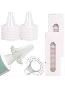 60pcs Disposable Ear Thermometer Probe Covers, Fits Probe Securely Without Slipping, Suitable For Daily Home Use, Personal Care And More, Universal Hygienic Protective Accessory - A - View 1