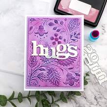 1 pieza Carpeta con relieve 3D, Suministros de scrapbooking DIY, Carpeta de plástico con relieve de patrón de flor de trompeta, Adecuada para hacer tarjetas, scrapbooking y otras manualidades de papel - Multicolor - Ver 5