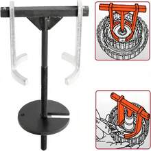 Compresor de resortes de 2 patas, kit de herramientas para extracción e instalación de embrague de transmisión automática, compresor de resortes de amortiguador - 2. Compresor de resortes accionado por las piernas - Ver 1